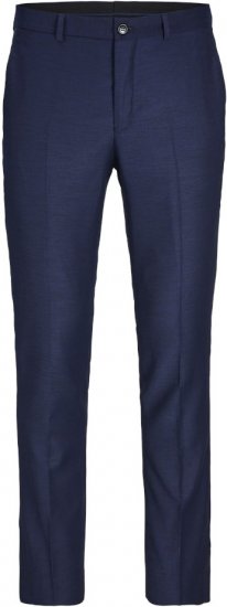 Jack & Jones SOLARIS Trousers Dark Navy - Puvut ja pikkutakit - Pukuja suurissa mitoissa