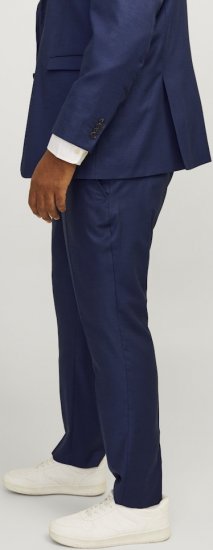 Jack & Jones SOLARIS Trousers Dark Navy - Puvut ja pikkutakit - Pukuja suurissa mitoissa