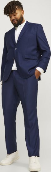 Jack & Jones SOLARIS Trousers Dark Navy - Puvut ja pikkutakit - Pukuja suurissa mitoissa