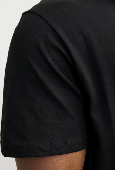 Jack & Jones JJEBRADLEY T-Shirt Black - T-paidat - Isot T-paidat 2XL – 14XL