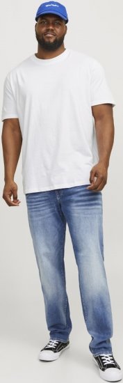 Jack & Jones BRADLEY T-Shirt White - T-paidat - Isot T-paidat 2XL – 14XL