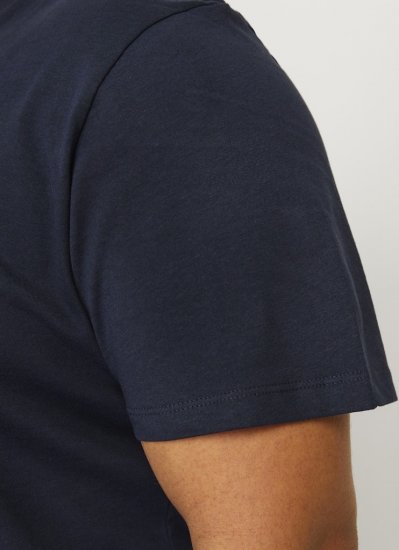 Jack & Jones CALEB VARSITY O-Neck T-Shirt Navy Blazer - T-paidat - Isot T-paidat 2XL – 14XL
