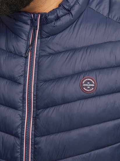 Jack & Jones SPRINT True Red Stitches BODYWARMER Navy Blazer - Takit - Miesten Takit, isot koot – 2XL – 12XL