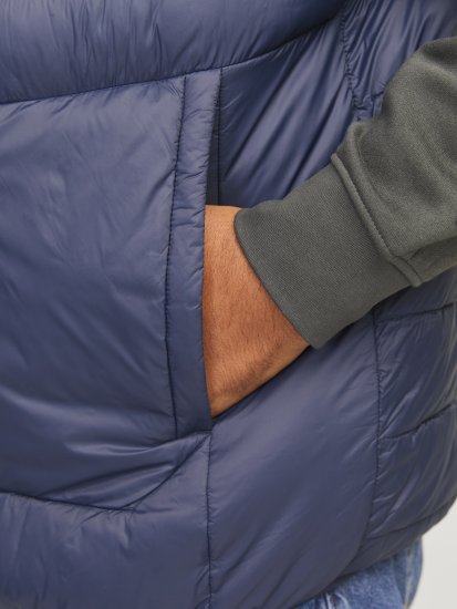 Jack & Jones SPRINT True Red Stitches BODYWARMER Navy Blazer - Takit - Miesten Takit, isot koot – 2XL – 12XL