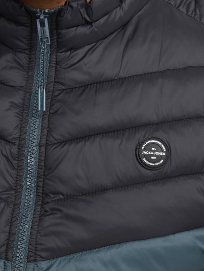 Jack & Jones SPRINT Black Blocking BODYWARMER With Collar Dark Turquoise - Takit - Miesten Takit, isot koot – 2XL – 12XL