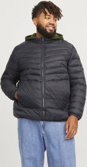 Jack & Jones SPRINT Quilted Collar Jacket Black - Takit - Miesten Takit, isot koot – 2XL – 12XL