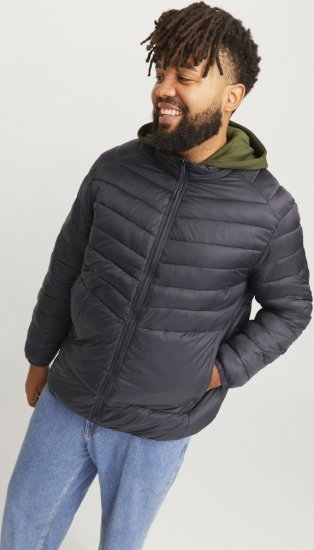 Jack & Jones SPRINT Quilted Collar Jacket Black - Takit - Miesten Takit, isot koot – 2XL – 12XL
