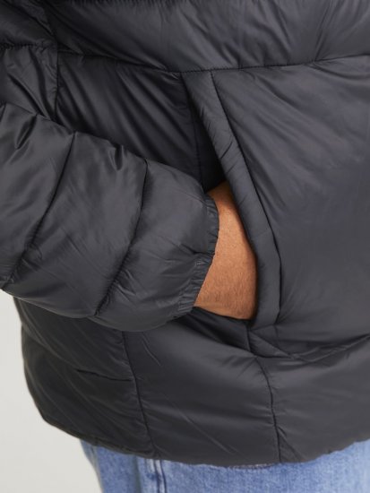Jack & Jones SPRINT Quilted Collar Jacket Black - Takit - Miesten Takit, isot koot – 2XL – 12XL
