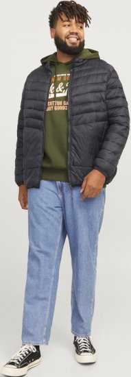 Jack & Jones SPRINT Quilted Collar Jacket Black - Takit - Miesten Takit, isot koot – 2XL – 12XL