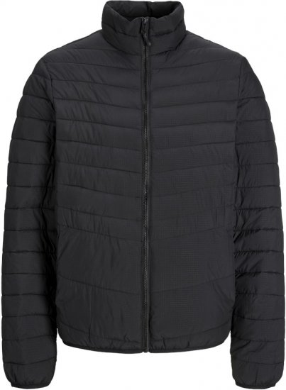 Jack & Jones STATE Puffer Jacket With Collar Black - Takit - Miesten Takit, isot koot – 2XL – 12XL
