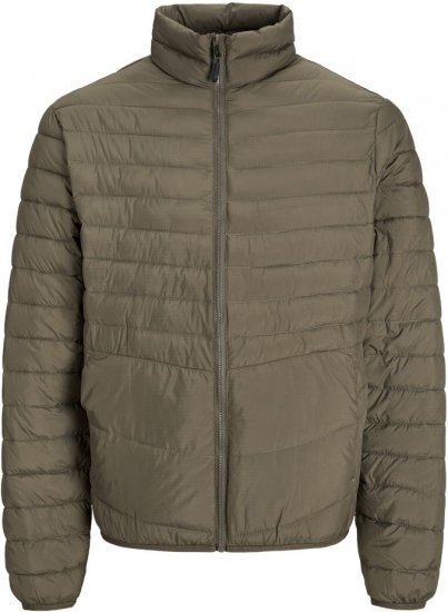 Jack & Jones STATE Puffer Jacket With Collar Brown - Takit - Miesten Takit, isot koot – 2XL – 12XL