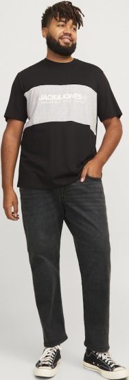 Jack & Jones GLENN ORIGINAL CB 772 Black Denim - Farkut ja housut - Miesten isot farkut ja isot housut W40-W70