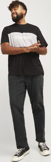 Jack & Jones GLENN ORIGINAL CB 772 Black Denim - Farkut ja housut - Miesten isot farkut ja isot housut W40-W70