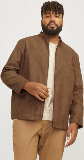 Jack & Jones DYLAN Clean Jacket Brown - Takit - Miesten Takit, isot koot – 2XL – 12XL