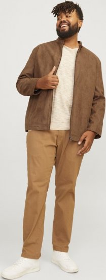 Jack & Jones DYLAN Clean Jacket Brown - Takit - Miesten Takit, isot koot – 2XL – 12XL