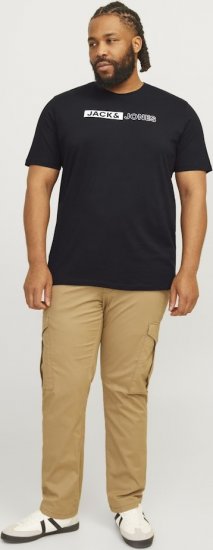 Jack & Jones CORP Logo Play 5 T-Shirt Black - T-paidat - Isot T-paidat 2XL – 14XL