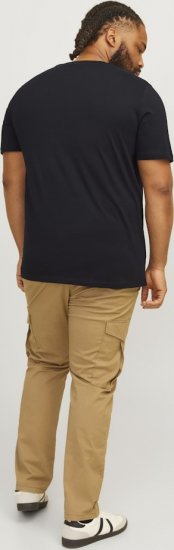 Jack & Jones CORP Logo Play 5 T-Shirt Black - T-paidat - Isot T-paidat 2XL – 14XL