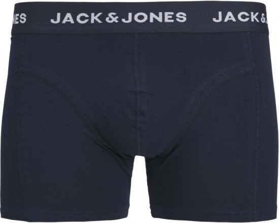 Jack & Jones JACCAMOFLAGE Trunks 3-Pack Navy Blazer - Alusvaatteet & uimavaatteet - Miesten Isot alusvaatteet 