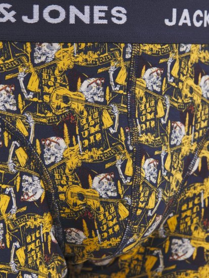 Jack & Jones SKULLROCK Trunks 3-Pack Navy Blazer - Alusvaatteet & uimavaatteet - Miesten Isot alusvaatteet 