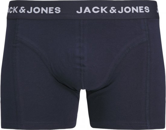 Jack & Jones SKULLROCK Trunks 3-Pack Navy Blazer - Alusvaatteet & uimavaatteet - Miesten Isot alusvaatteet 
