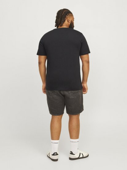 Jack & Jones JJSKULL ROCK T-Shirt Black - T-paidat - Isot T-paidat 2XL – 14XL