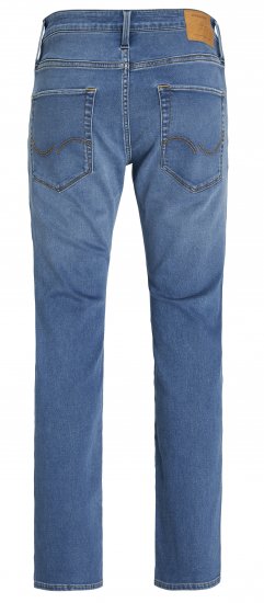 Jack & Jones JJIMIKE JJICON I.K. SQ 027 Jeans Blue Denim - Farkut ja housut - Miesten isot farkut ja isot housut W40-W70