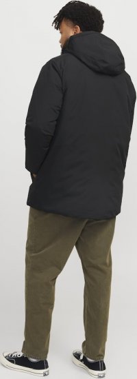 Jack & Jones PAYNE Windproof Parka Black - Takit - Miesten Takit, isot koot – 2XL – 12XL