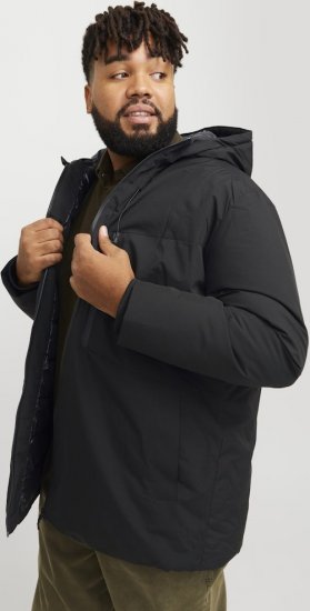 Jack & Jones PAYNE Windproof Parka Black - Takit - Miesten Takit, isot koot – 2XL – 12XL