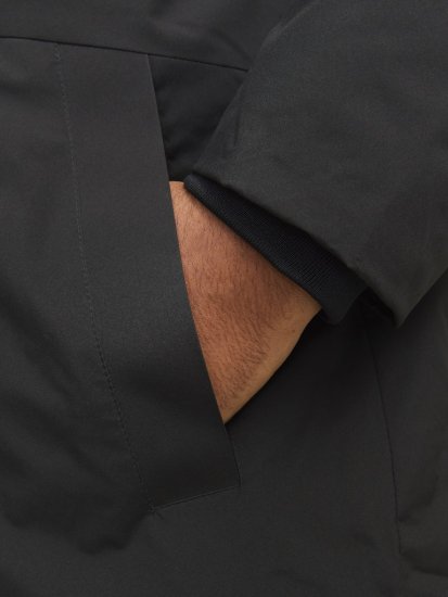 Jack & Jones PAYNE Windproof Parka Black - Takit - Miesten Takit, isot koot – 2XL – 12XL