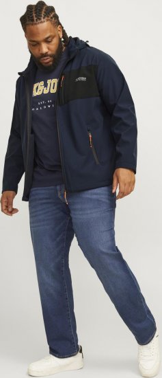 Jack & Jones JJTAYLOR Softshell Jacket Navy Blazer - Takit - Miesten Takit, isot koot – 2XL – 12XL