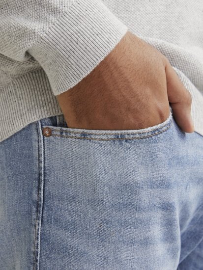 Jack & Jones GLENN CB 625 Jeans Blue Denim - Farkut ja housut - Miesten isot farkut ja isot housut W40-W70