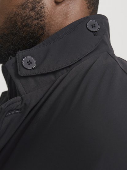 Jack & Jones REMY Windproof Water-resistant Softshell Jacket Black - Takit - Miesten Takit, isot koot – 2XL – 12XL