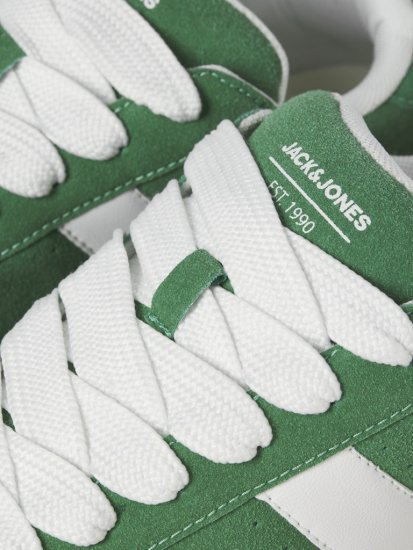 Jack & Jones Miles SYN Suede Sneakers Verdant Green - Miesten Kengät 40-52 - 