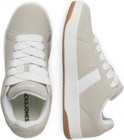 Jack & Jones Miles SYN Suede Sneakers Beige - Miesten Kengät 40-52 - 