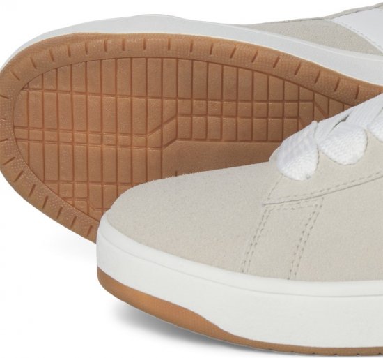 Jack & Jones Miles SYN Suede Sneakers Beige - Miesten Kengät 40-52 - 