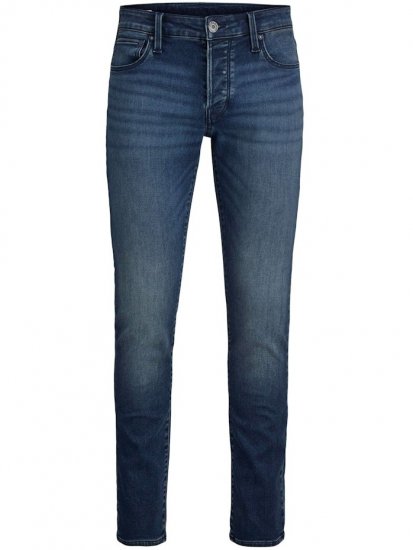 Jack & Jones Glenn Icon SQ 422 Jeans Blue Denim - Farkut ja housut - Miesten isot farkut ja isot housut W40-W70