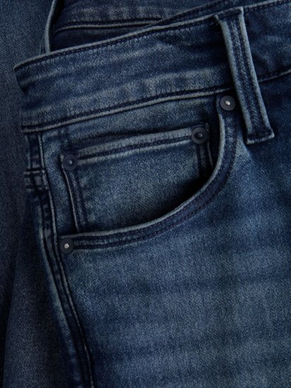 Jack & Jones Glenn Icon SQ 422 Jeans Blue Denim - Farkut ja housut - Miesten isot farkut ja isot housut W40-W70