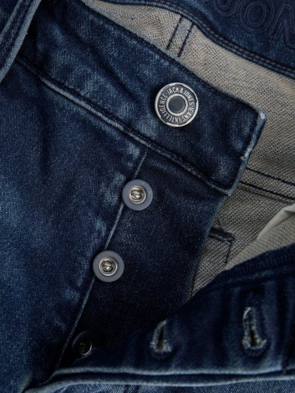 Jack & Jones Glenn Icon SQ 422 Jeans Blue Denim - Farkut ja housut - Miesten isot farkut ja isot housut W40-W70
