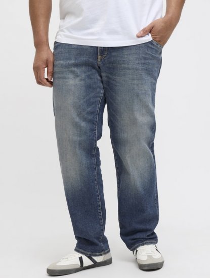 Jack & Jones Mike Fox CB 082 Jeans Blue Denim - Farkut ja housut - Miesten isot farkut ja isot housut W40-W70