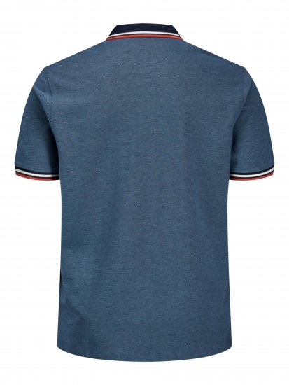 Jack & Jones Paulos Polo Denim Blue - Pikeepaidat - Miesten isot pikeepaidat