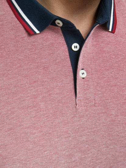 Jack & Jones Paulos Polo Rio Red - Pikeepaidat - Miesten isot pikeepaidat