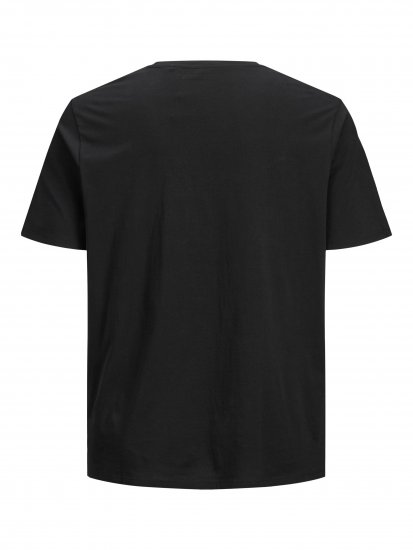 Jack & Jones Organic Basic T-shirt Black - T-paidat - Isot T-paidat 2XL – 14XL