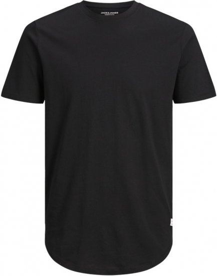 Jack & Jones NOA Crew Neck T-Shirt Black - T-paidat - Isot T-paidat 2XL – 14XL