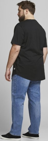 Jack & Jones NOA Crew Neck T-Shirt Black - T-paidat - Isot T-paidat 2XL – 14XL