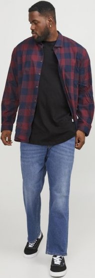 Jack & Jones NOA Crew Neck T-Shirt Black - T-paidat - Isot T-paidat 2XL – 14XL