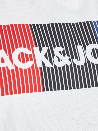 Jack & Jones JJECORP Logo Play T-Shirt White - T-paidat - Isot T-paidat 2XL – 14XL