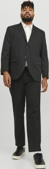Jack & Jones FRANCO Suit Black - Puvut ja pikkutakit - Pukuja suurissa mitoissa