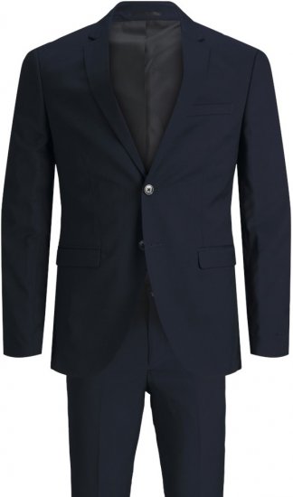 Jack & Jones FRANCO Suit Dark Navy - Puvut ja pikkutakit - Pukuja suurissa mitoissa