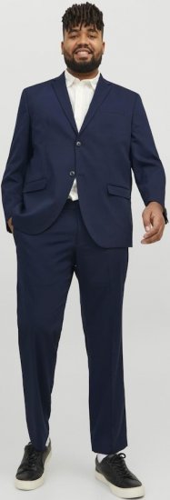 Jack & Jones FRANCO Suit Dark Navy - Puvut ja pikkutakit - Pukuja suurissa mitoissa