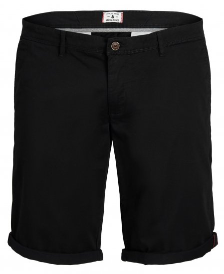 Jack & Jones JPSTBOWIE Chino Shorts Black - Shortsit - Shortsit, isot koot – W40-W60